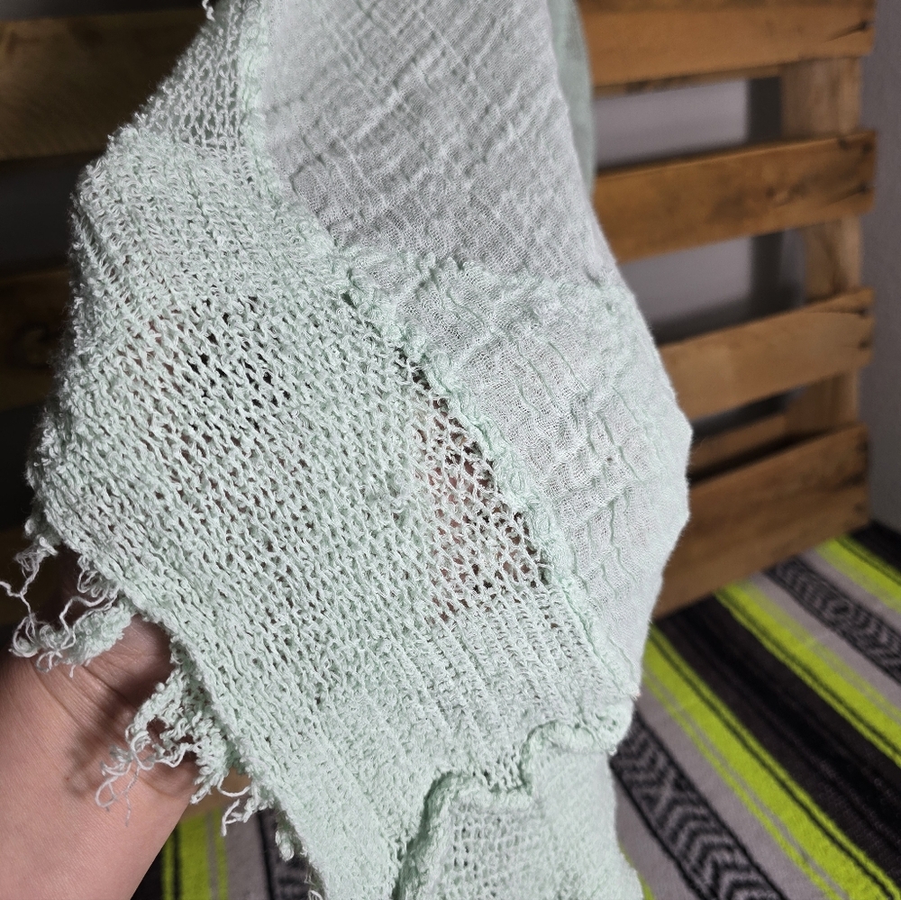 Diesel Mint Green Scarf - Picture 3 of 4